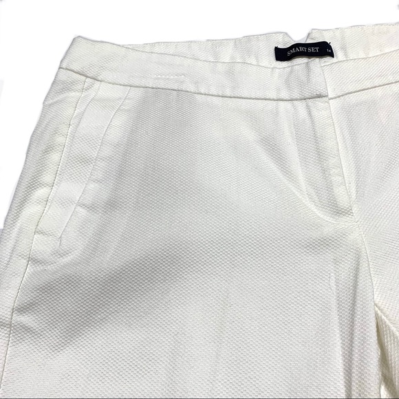 Smart Set White Capri Pants Sz 14 - Picture 5 of 7